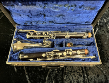 Vintage Leblanc Noblet France Wood Bass Clarinet - Serial # 2774